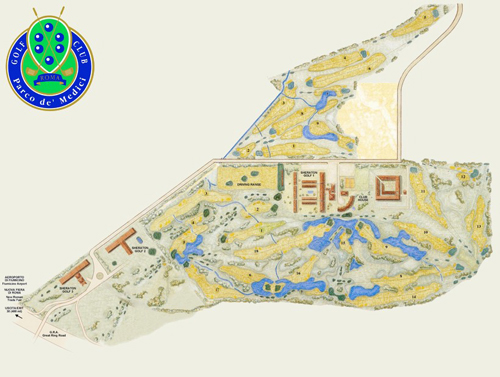 Maps Sheraton Golf Club Parco de Medici